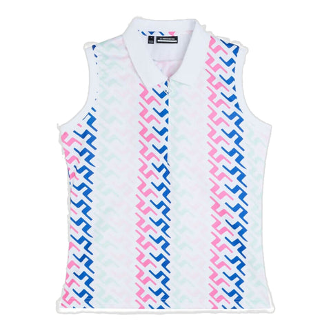 Annie Sleeveless Polo Shirt Painted Bridge Damen
