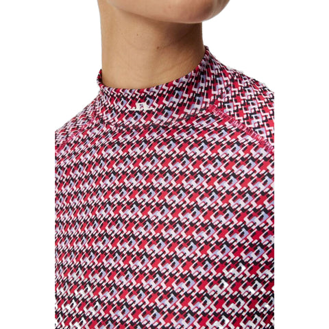 Asa Print Soft Compression Top Damen