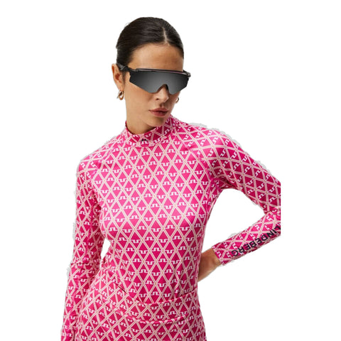 Asa Print Soft Compression Shirt Damen