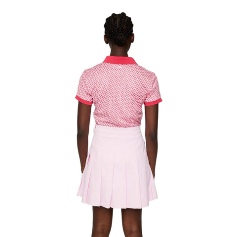 Tour Tech Print Polo Damen