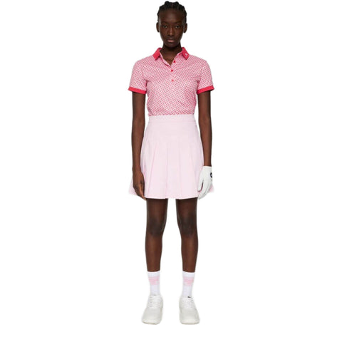Tour Tech Print Polo Damen