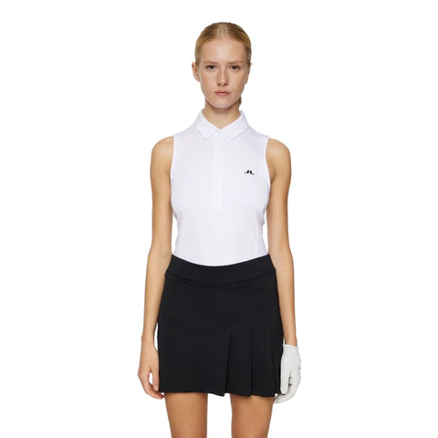 Dena Sleeveless Polo-Top Damen