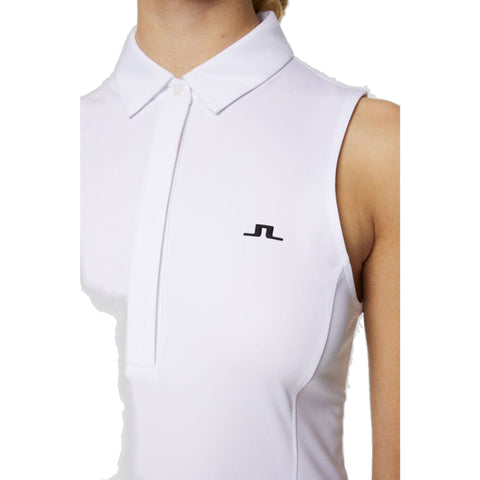 Dena Sleeveless Polo-Top Damen