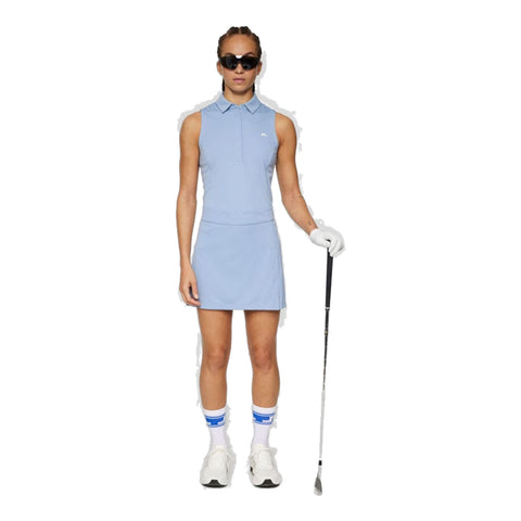 Dena Sleeveless Polo-Top Damen
