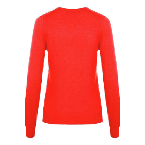 Amaya True Merino Sweater Tomato Red Damen