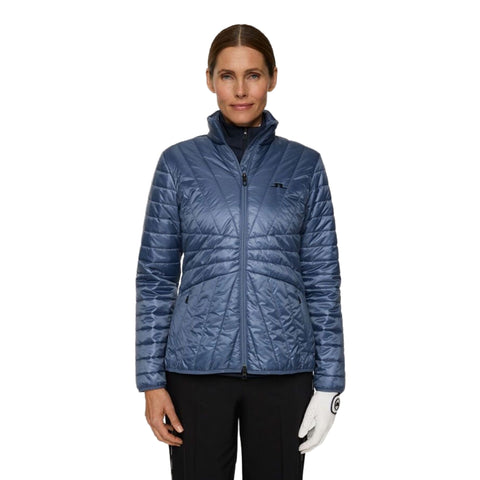 Marble Quilted Jacke Damen