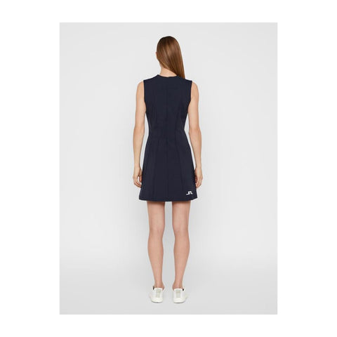 W Jasmin Lux Sculpt Kleid Jl Navy Damen