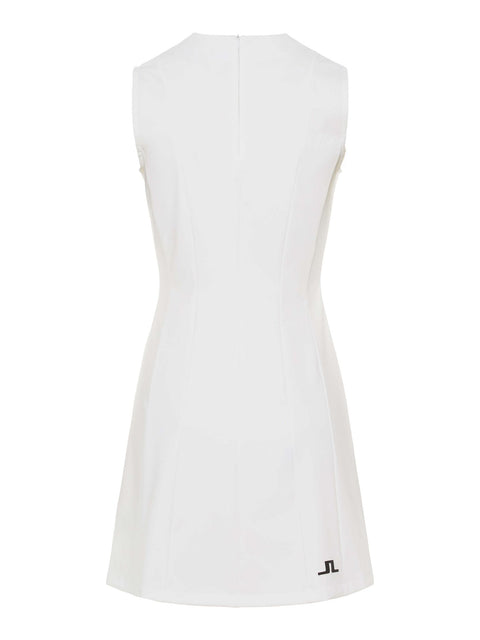 Kleid W Jasmin Lux Sculpt White Damen