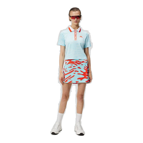 Amelie Print Skirt Damen