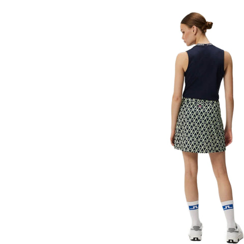 Amelie Mid Print Skirt Damen