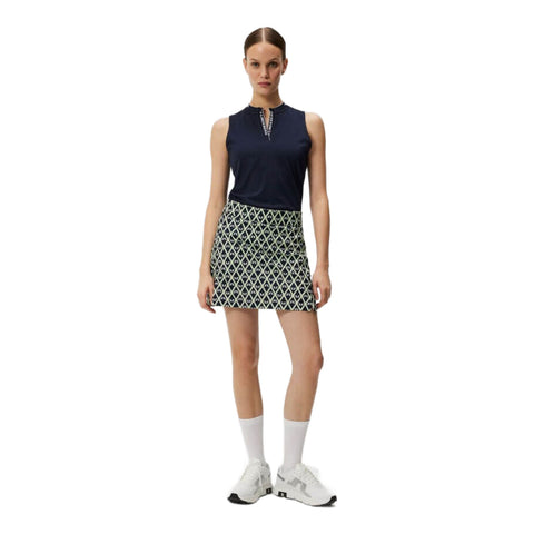 Amelie Mid Print Skirt Damen