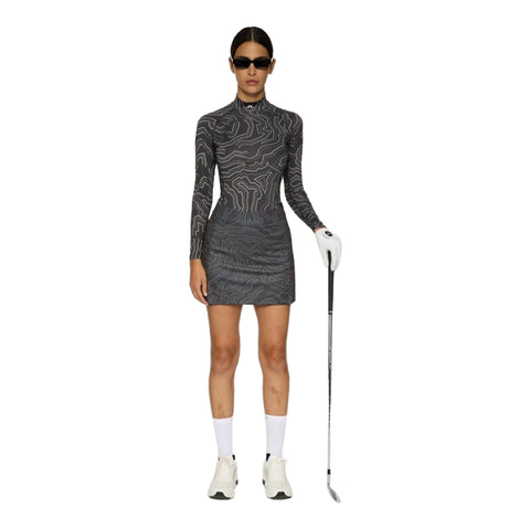 Amelie Mid Print Rock Damen
