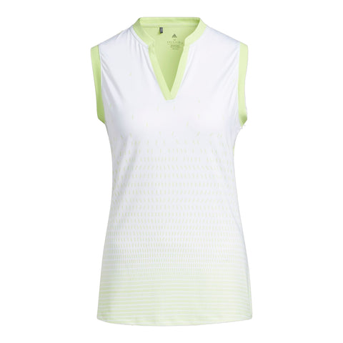 Sport Performance Gradient Sleeveless Polo Shirt Damen