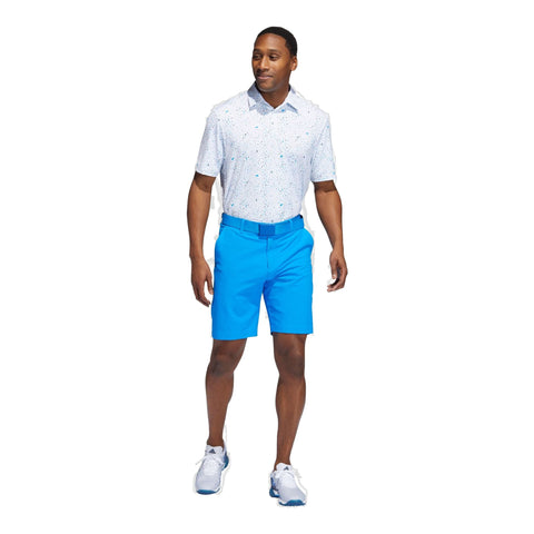 Flag Print Polo Herren