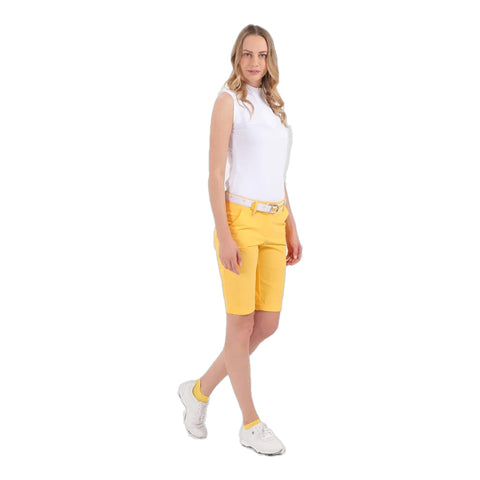 Ghi Bermuda Golfshorts Damen