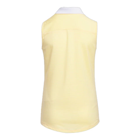 Ottoman Striped Sleeveless Polo Damen