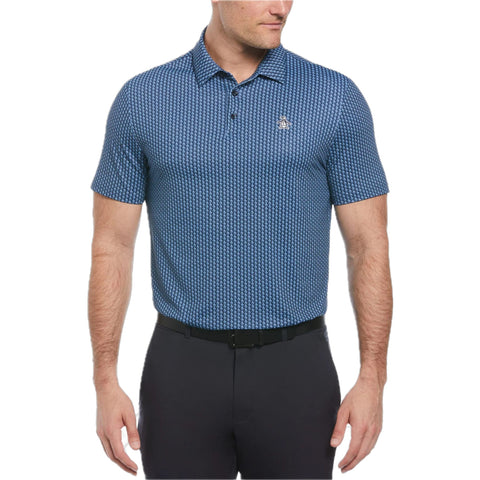 All-Over Pete Print Golf Polo Herren