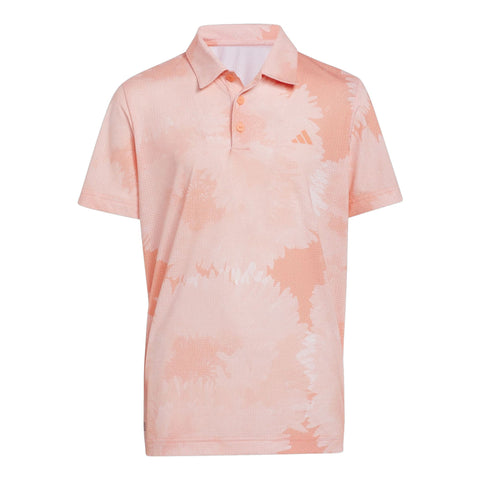 Flower Mesh Poloshirt