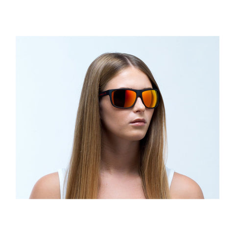LOOM Schwarz/Braun Red Mirror