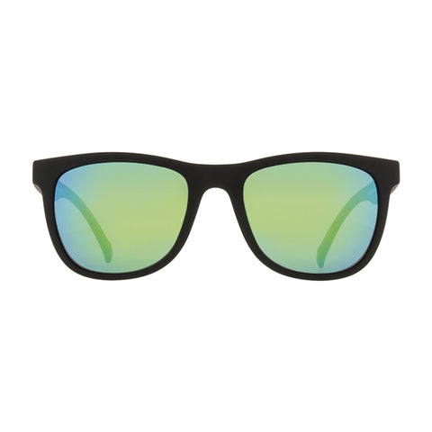 LAKE Schwarz/Smoke Green Mirror