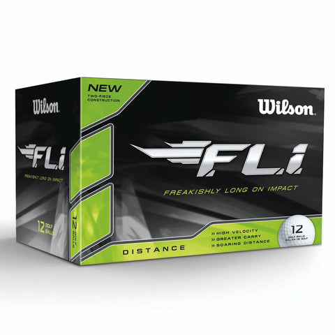 FLI 12 Golfbälle Weiß
