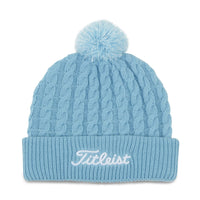 Cable Knit Pom Pom