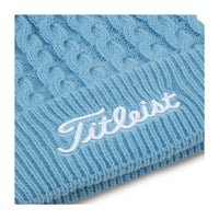 Titleist Strickhaube Pom Pom Blau/Weiß Herren