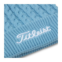 Cable Knit Pom Pom