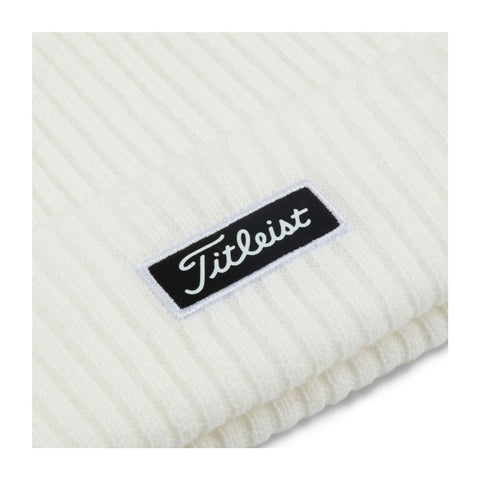 Titleist Haube Charleston Cuff Knit Weiß/Schwarz
