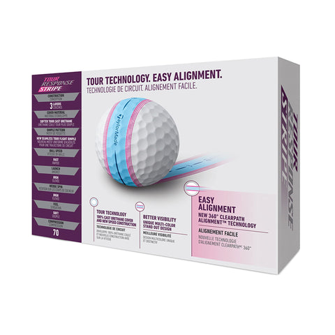 Tour Response Stripe Golfbälle
