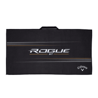Rogue Handtuch 35x19 Schwarz, Weiß, Gold