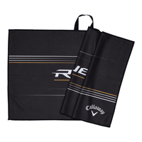 Rogue Handtuch 35x19 Schwarz, Weiß, Gold