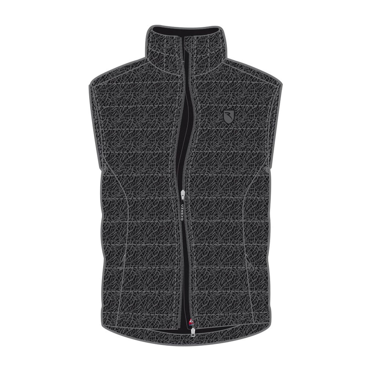 M Eremo Gilet Schwarz/Anthrazit