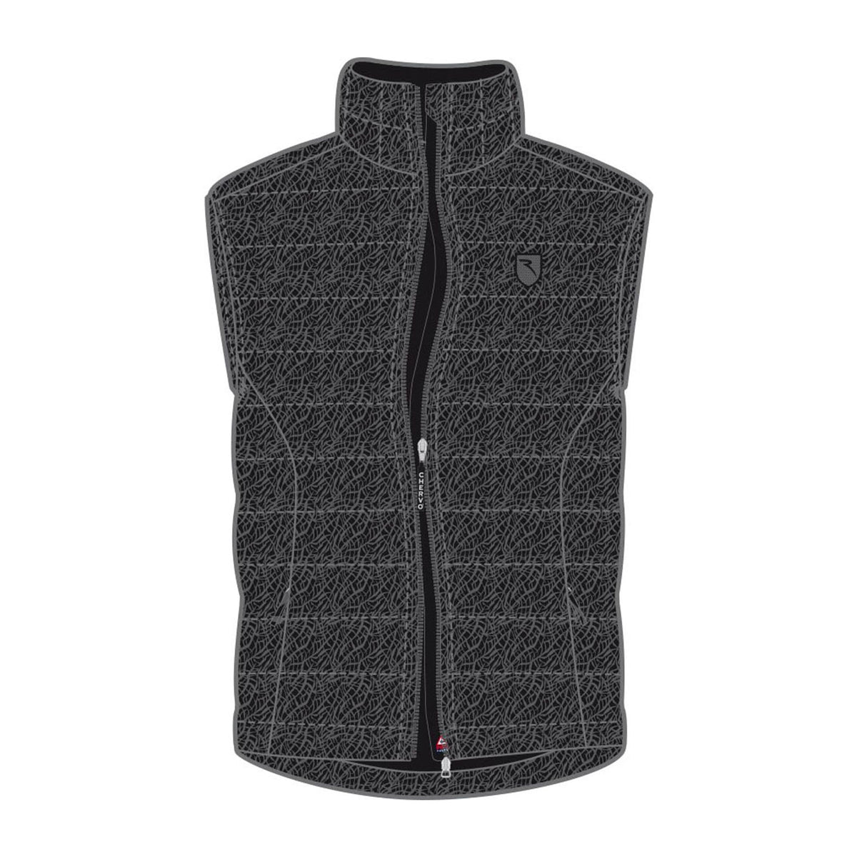 Chervo M Eremo Gilet Schwarz/Anthrazit Herren