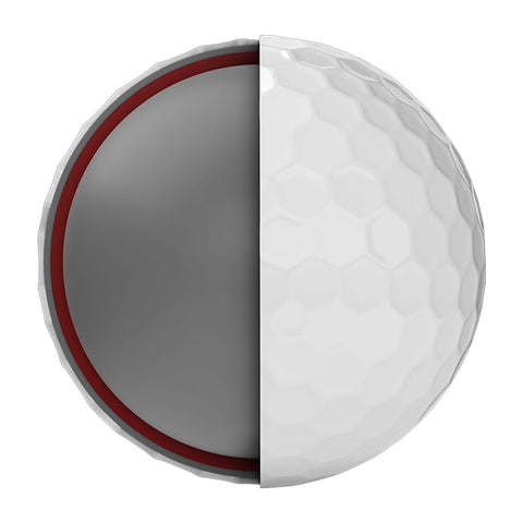 Chrome Soft X 2020 12 Golfbälle Weiß
