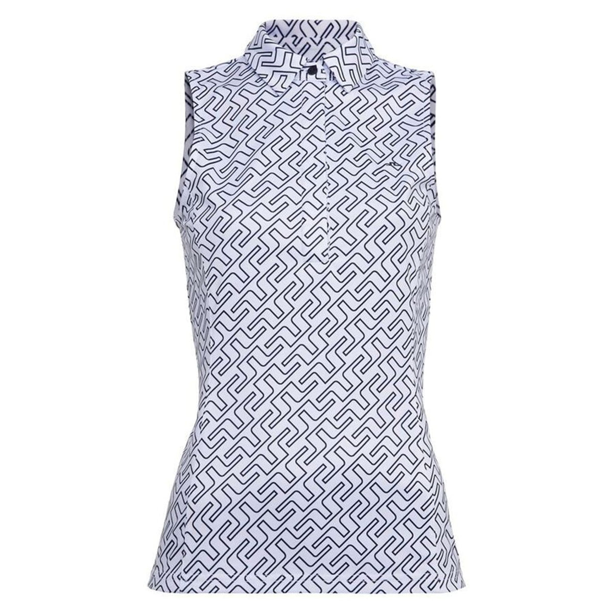 Dena Print Sleeveless Golf Top