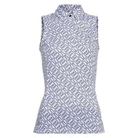 Dena Print Sleeveless Golf Top