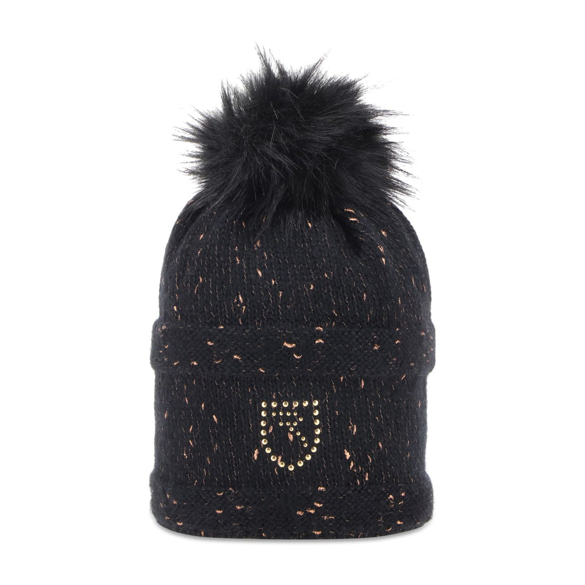 W Wollow Haube Schwarz One Size