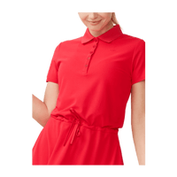 Röhnisch Kleid Soft Func Rot Damen