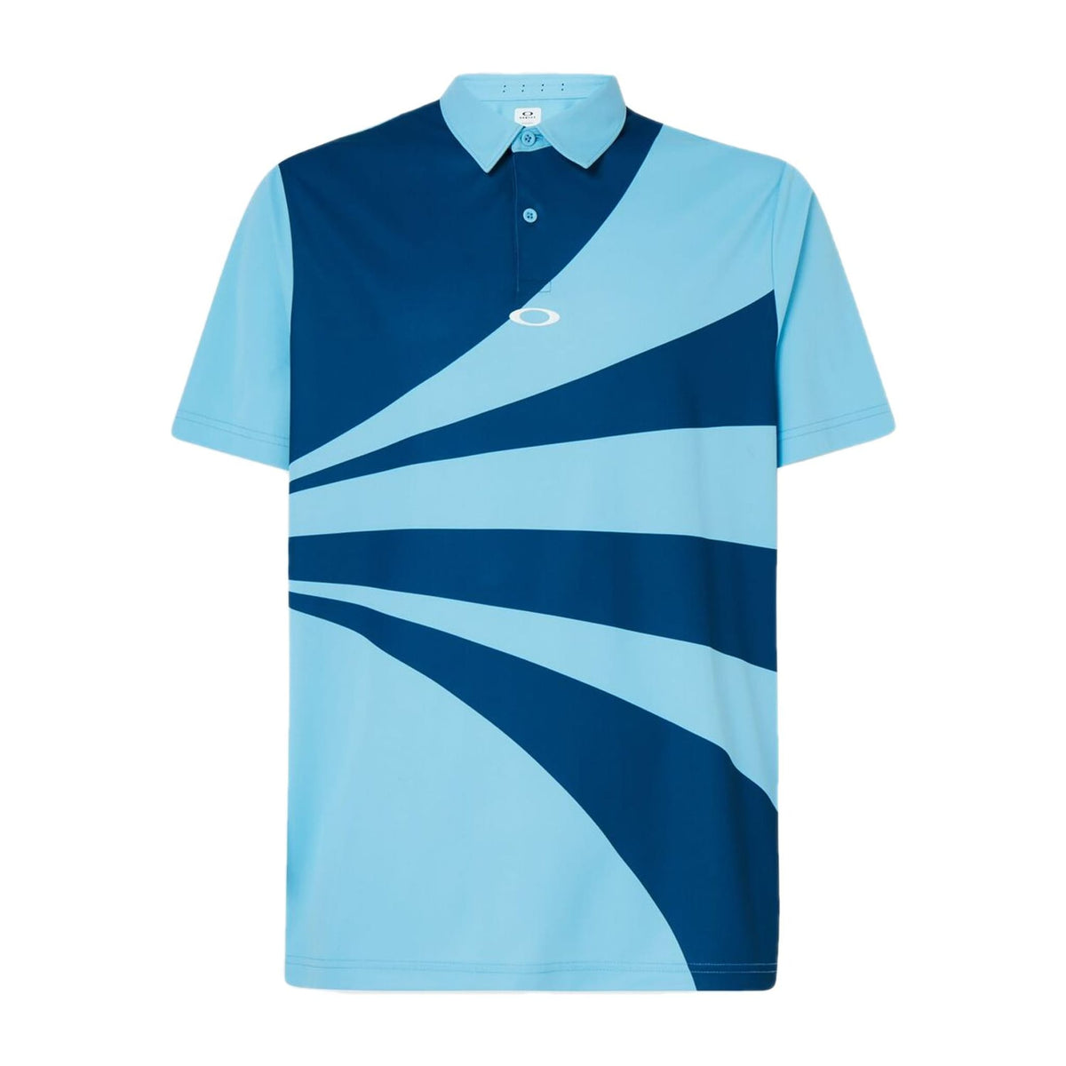 Polo Geometric Swing Blau/Hellblau