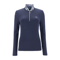 Chervo W Allout LS Polo Marine Damen