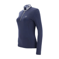 Chervo W Allout LS Polo Marine Damen