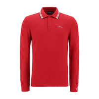 Chervo M Atem LS Polo Rot Herren