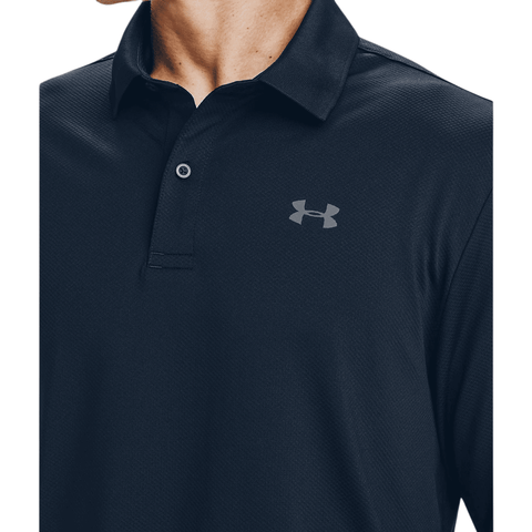 Polo Langarm Performance 2.0 Navy Herren