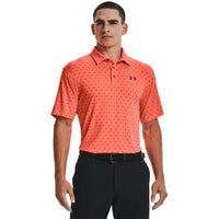 Under Armour M Polo Playoff 2.0 Electric Tangerine/Knock Out Herren