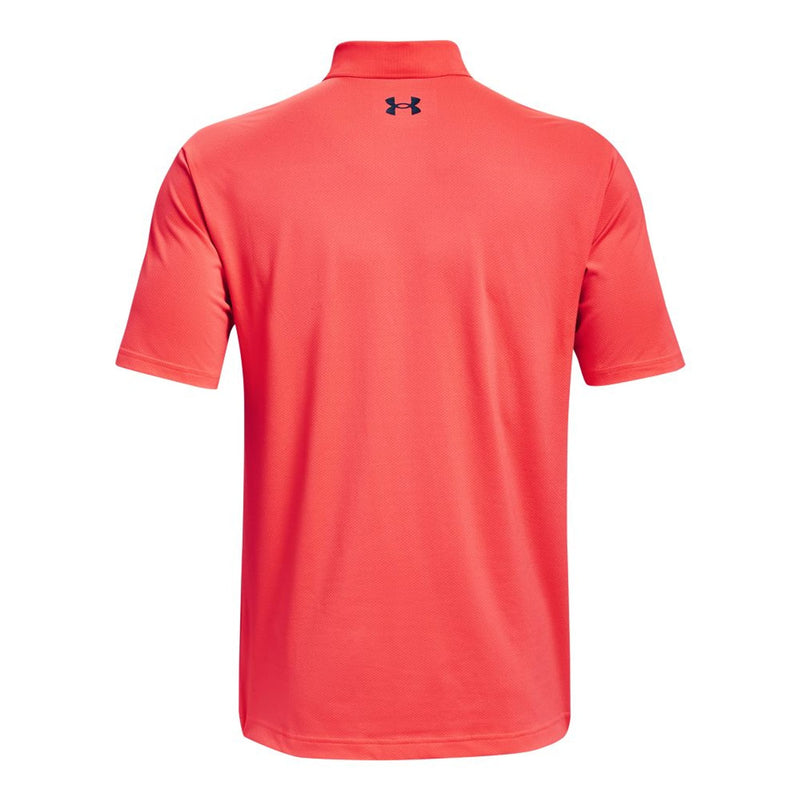 Under Armour M Polo Performance 2.0 Rush Rot/Academy Herren