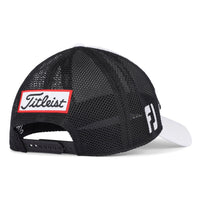 Titleist Tour Performance Mesh Golfkappe Weiß/Schwarz Herre Herren