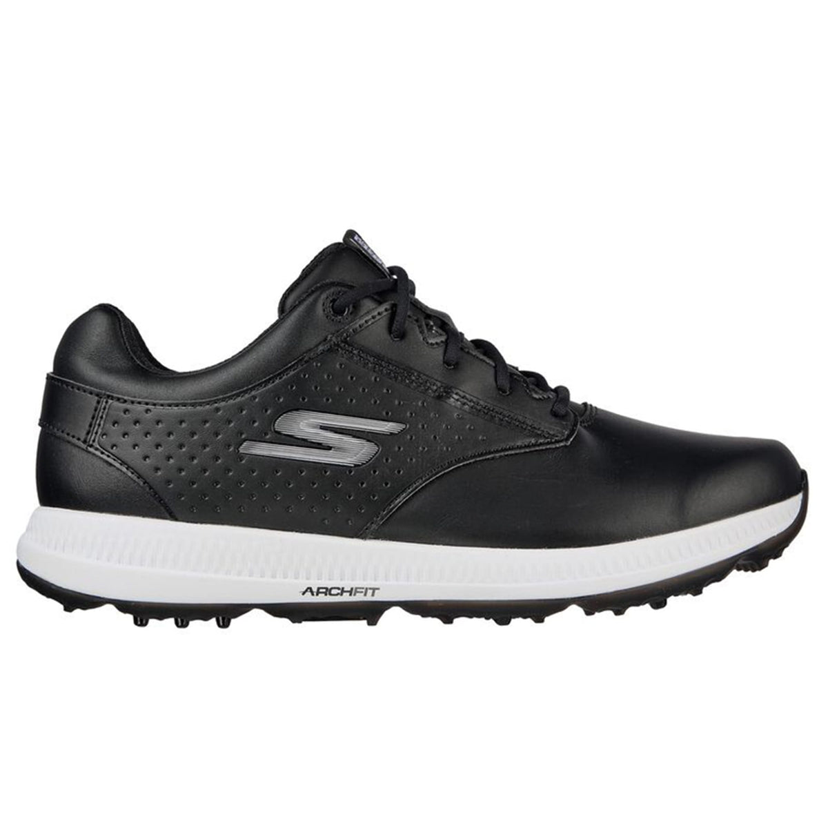 M GO GOLF ELITE 5 - LEGEND Black Leather/White Tri