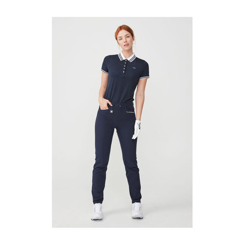 Stripe Polo Navy