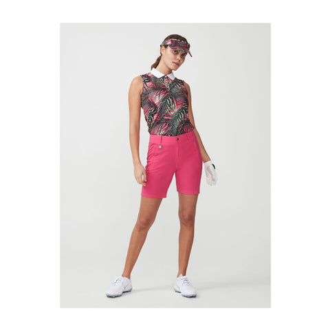 Element AOP Polo Palm Fuchsia